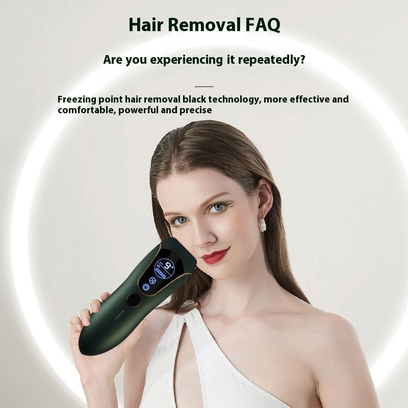 FrostGlow™ Freezing Point IPL Hair Removal Device — Permanent Full-Body Pain-Free Hair Removal