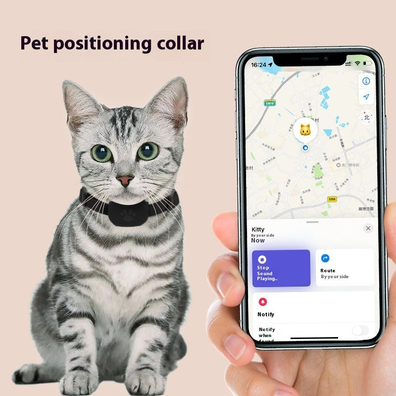 PawFind Anti-Loss FindMy Pet Collar – Bluetooth 5.2 Tracker with 90dB Sound Alert | 3 Colors