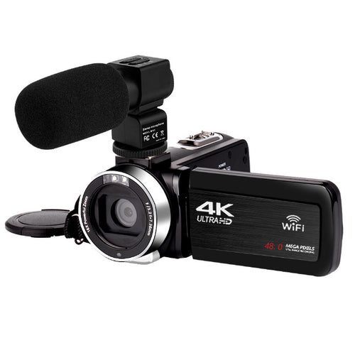 4K Touch Screen Vlogging Camera with WiFi & Remote Control