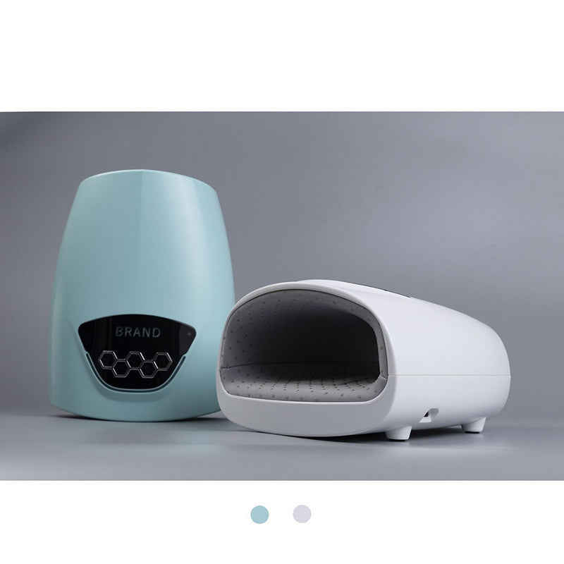Luxury Smart Hand Massager — Hot Compress, Air Pressure Kneading & Roller Therapy, USB Rechargeable