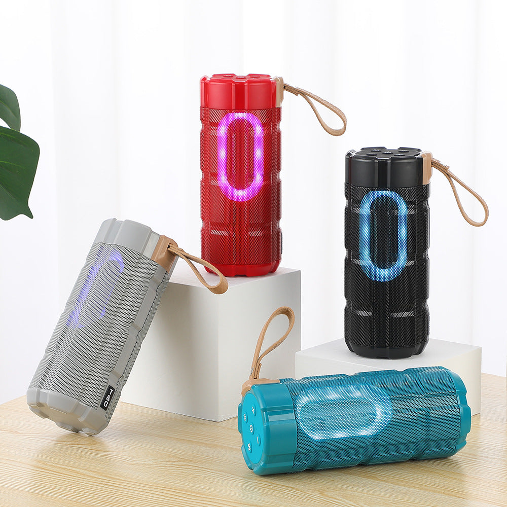 LED Wireless Bluetooth Speaker — RGB Glow, 10W Bass, 6Hr Battery & FM Radio