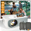 4K Smart Projector — Native 1080P, 9500 Lumens, 5G WiFi, Bluetooth 5.0, 4D Keystone