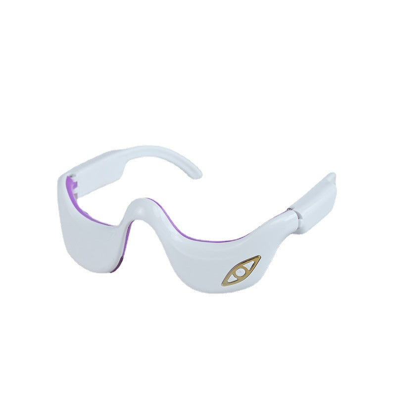 Luxury Smart Eye Massager — Hot Compress Vibration Pulse Therapy for Dark Circles, Puffiness & Eye Rejuvenation