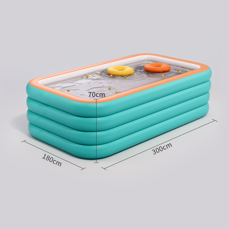 Luxury Summer Inflatable Pool – Outdoor Foldable Swimming Pool