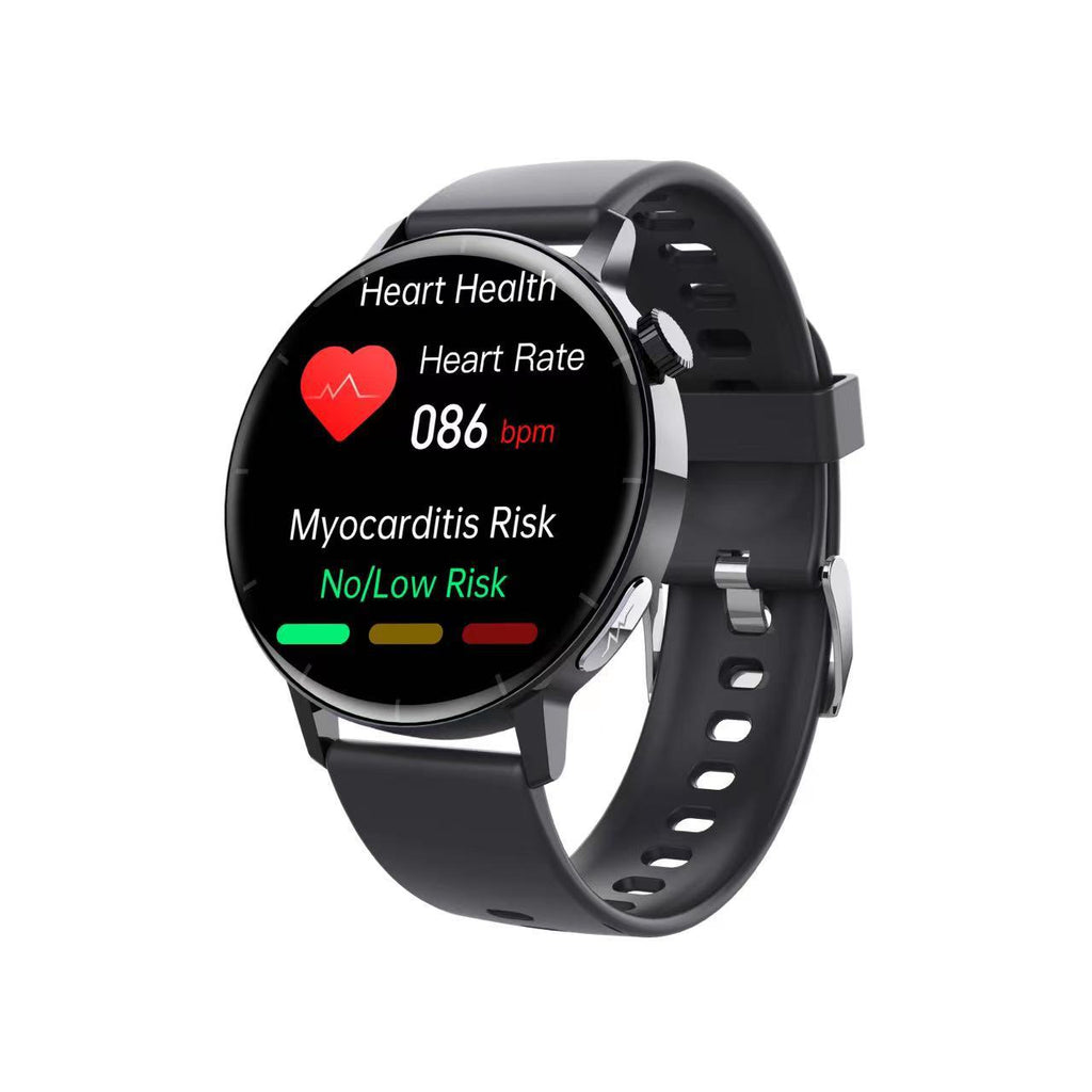 Advanced Health Monitoring Smartwatch — Non-Invasive Blood Glucose, ECG, Blood Pressure & More