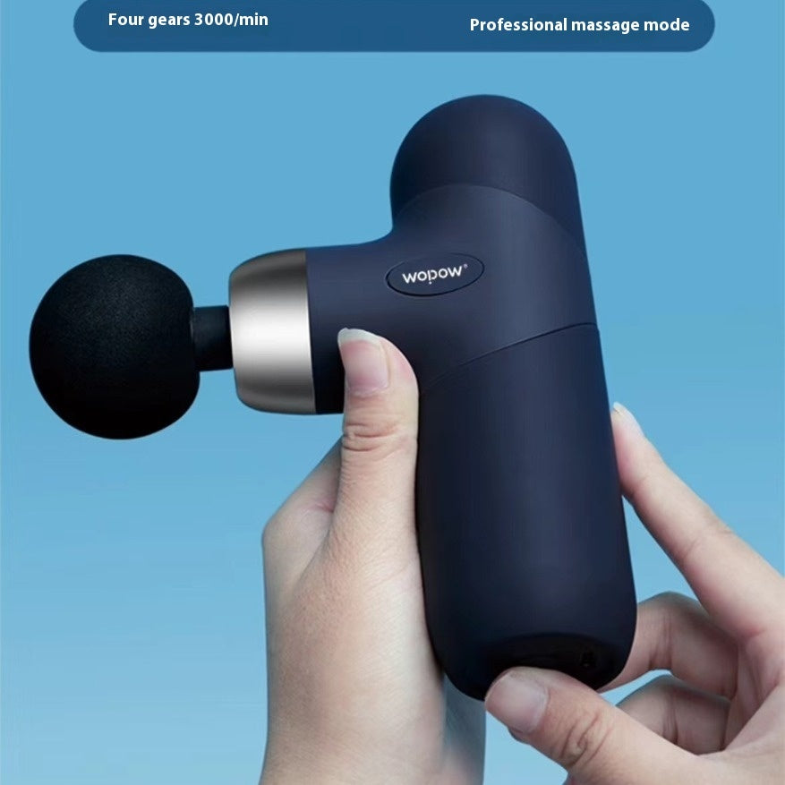 Luxury Mini Grab Muscle Fascia Massager — Portable Brushless Motor Recovery Gun