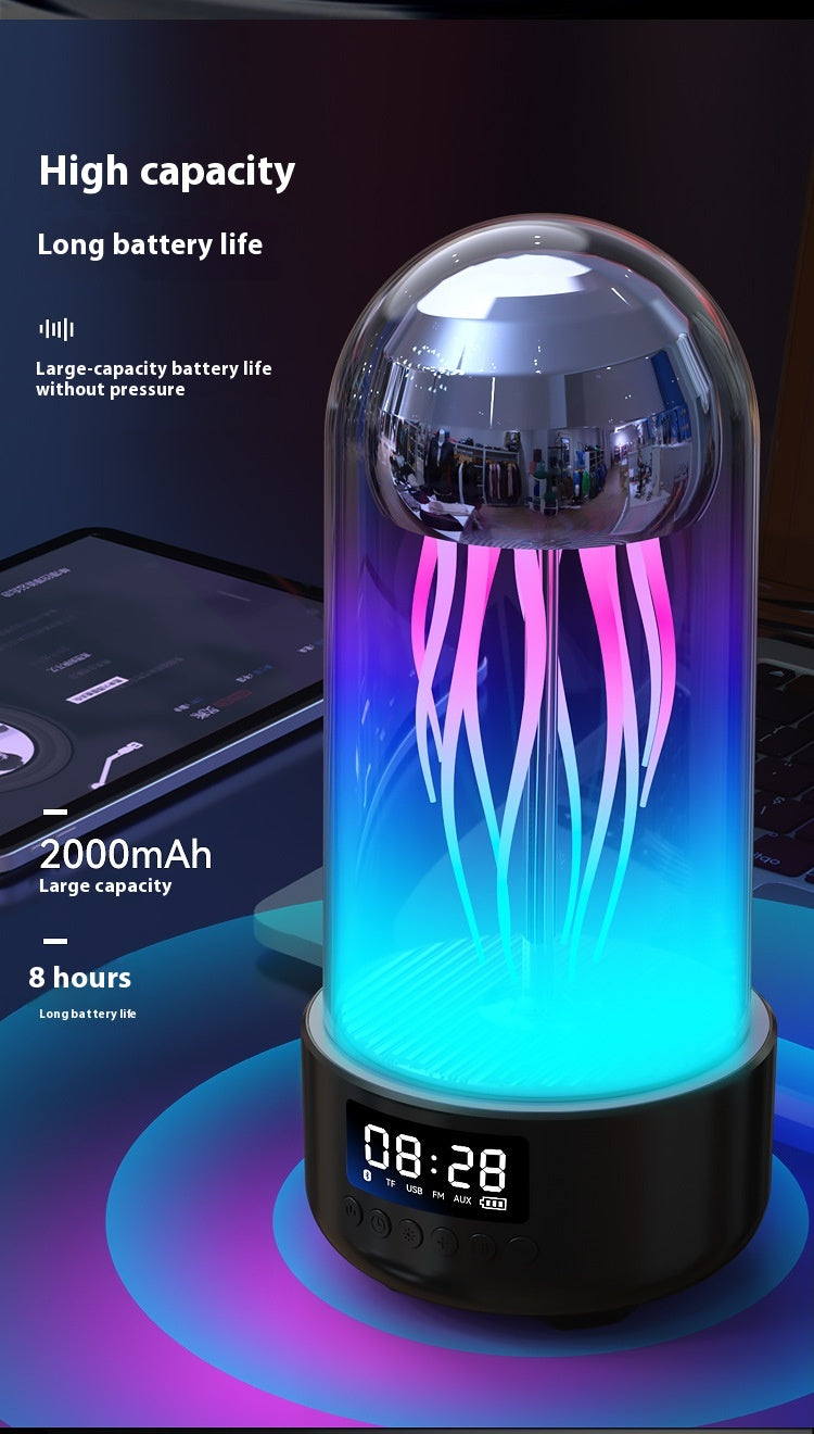 JellyGlow™ Bluetooth Speaker — Colorful Breathing LED Mood Lamp & Wireless Audio