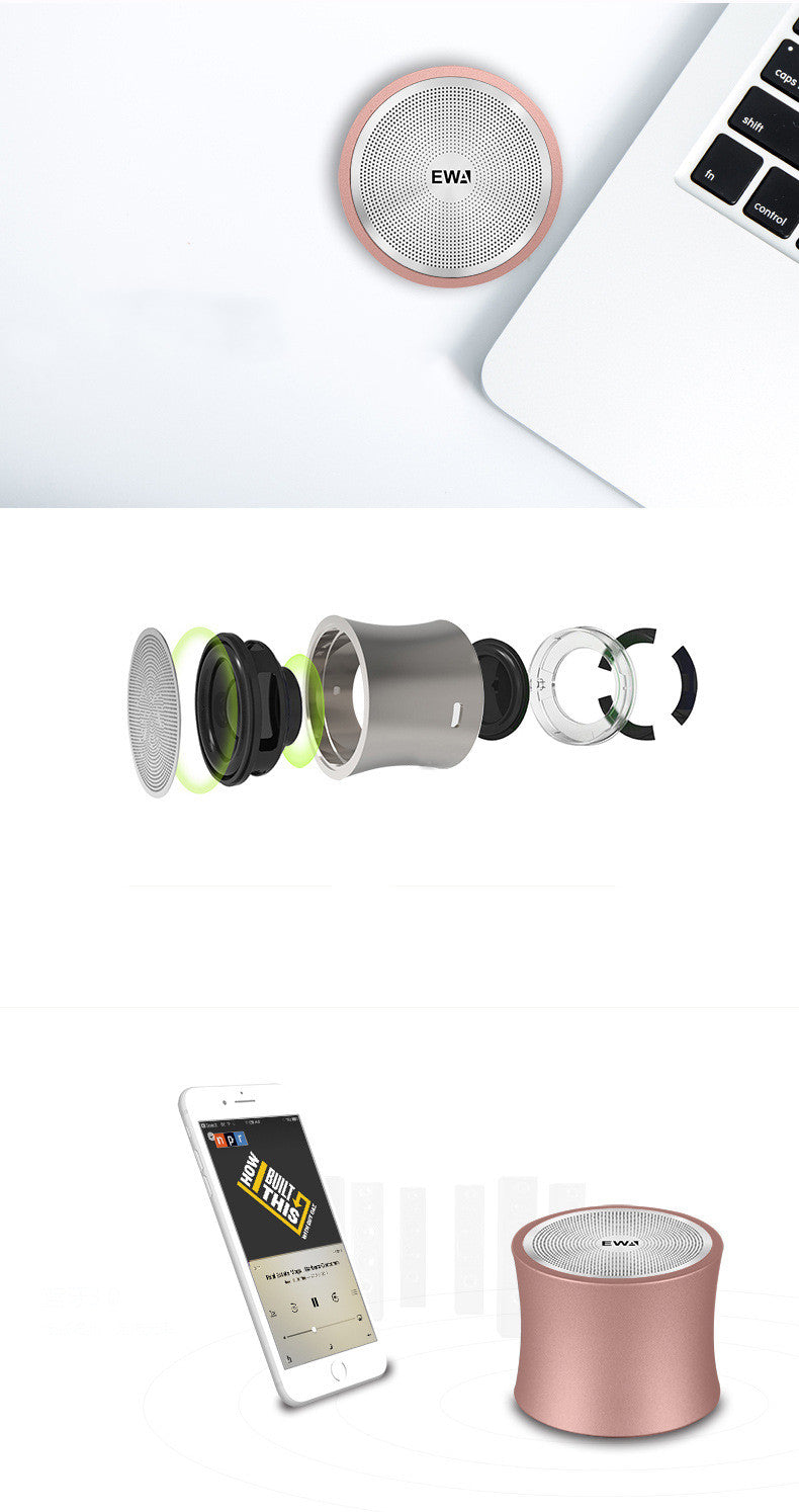 Wireless Phone Speaker — Plug & Play, No Bluetooth Needed, 8Hr Battery, 5 Colors