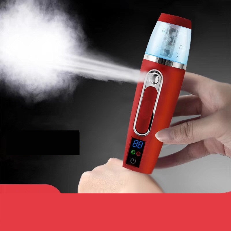 Nano Mist Facial Sprayer | Negative Ion Hydration & Face Steamer