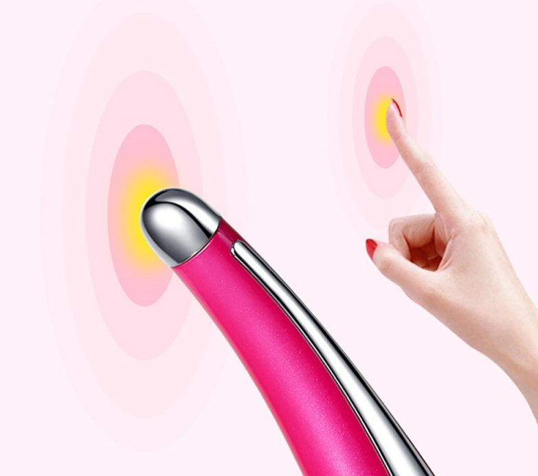 Luxury Eye Ion Therapy Pen — Ionic Microcurrent Eye Massager for Dark Circles, Puffiness & Fine Lines
