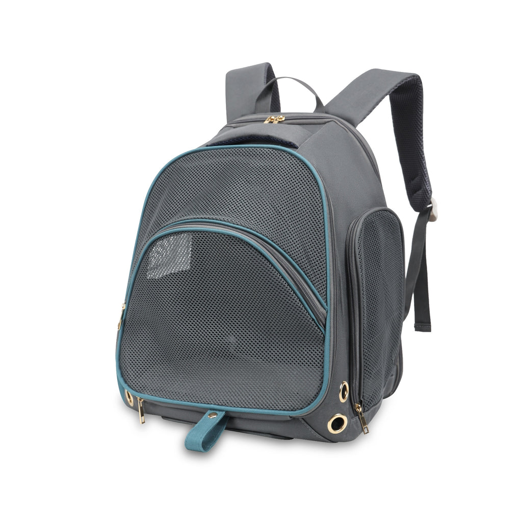 Luxury Foldable Oxford Cloth Shoulder Pet Bag – Portable Cat & Dog Carrier