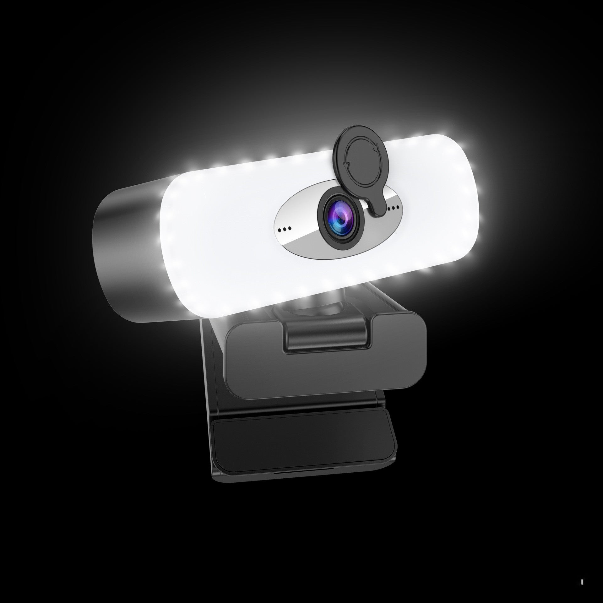 GlowShot™ HD Live Beauty Camera — USB Ring Light Webcam for Streaming & Content Creation