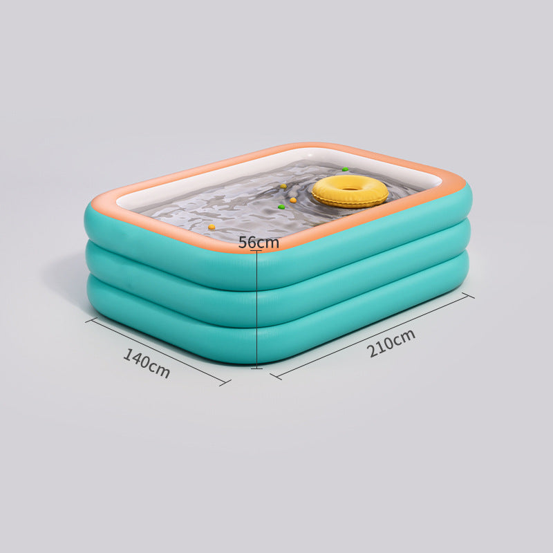 Luxury Summer Inflatable Pool – Outdoor Foldable Swimming Pool