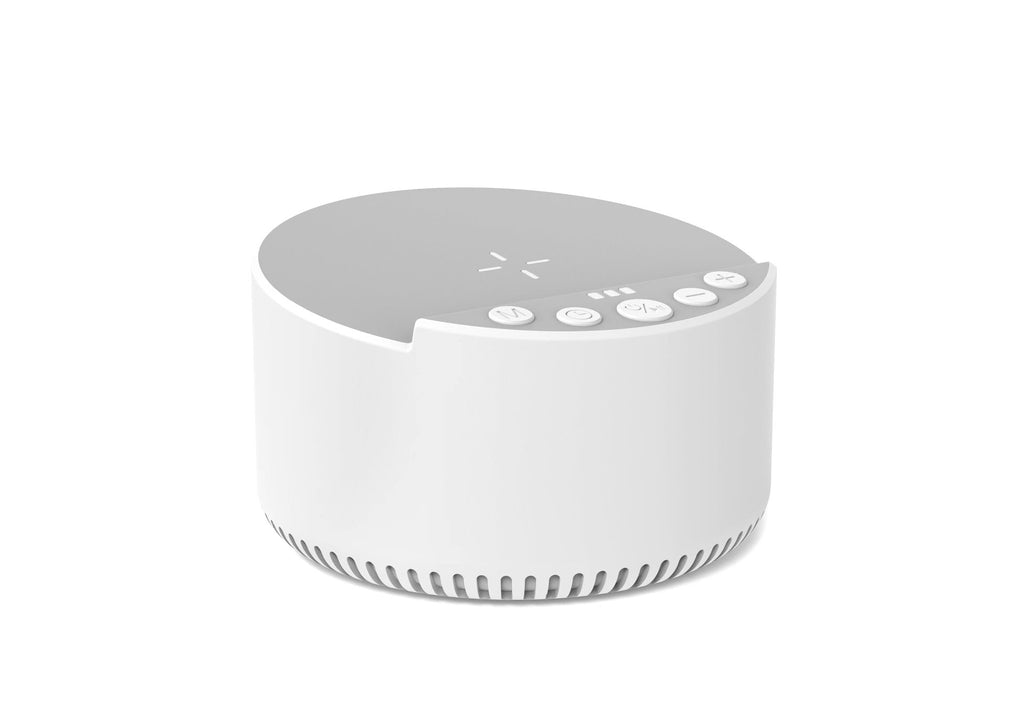 3-in-1 Smart White Noise Bluetooth Speaker & 15W Wireless Charger | Sleep Sounds, Music & Fast Charging