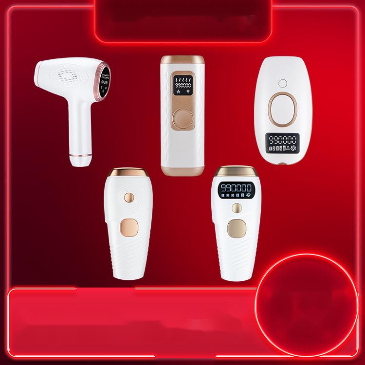 Professional IPL Hair Removal Device — Permanent Painless Hair Reduction for Face & Body