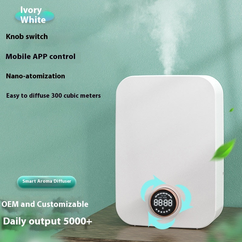 Luxury Smart Ultrasonic Aroma Diffuser & Humidifier — Nano Atomization, Bluetooth & WiFi, Aromatherapy Fragrance Machine