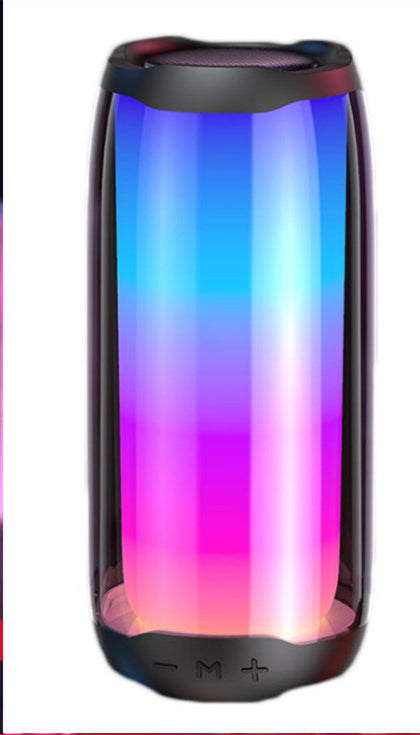 AuroraGlow™ RGB Bluetooth Speaker — 360° Color-Changing LED & Wireless Surround Sound
