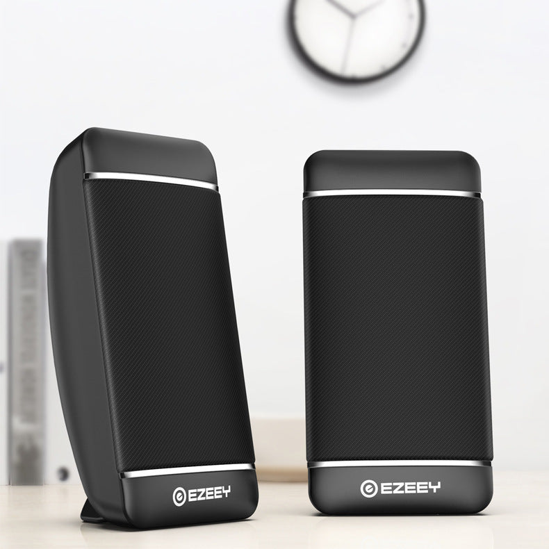 Laptop Speakers — USB Powered, 5W Stereo Sound, Plug & Play, 2 Colors