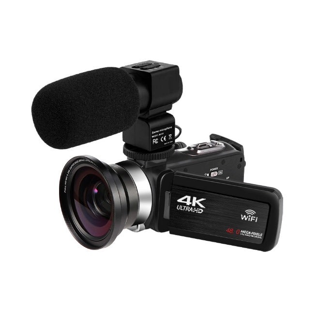 4K Touch Screen Vlogging Camera with WiFi & Remote Control