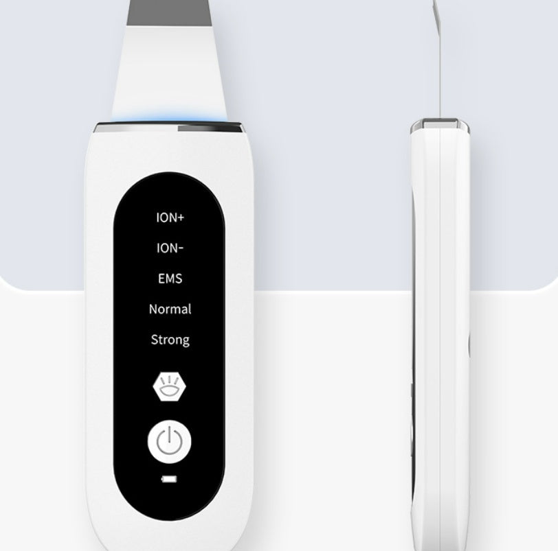 Luxury 3-in-1 Pore Cleanser & EMS Beauty Instrument — Color Light Therapy, Negative Ion & Ultrasonic Skin Cleaner