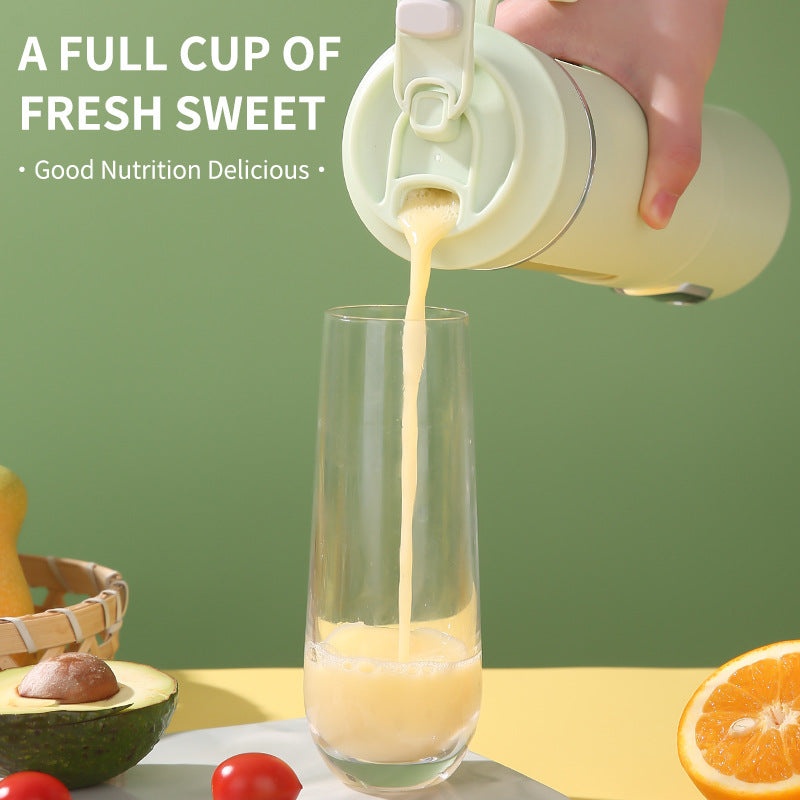 Luxury Portable Rechargeable Juice Blender — Compact Handheld Smoothie Maker for Travel & Home