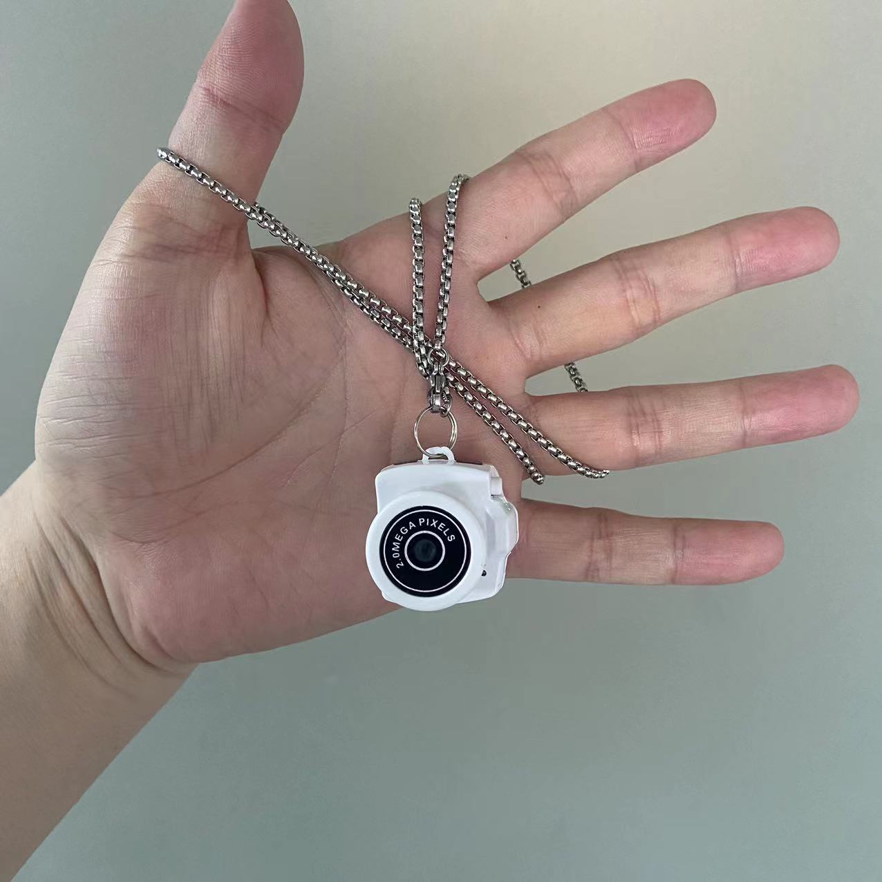 NeckShot™ HD Necklace Camera — Wearable Campus Cam in 15+ Styles with Optional Memory Card