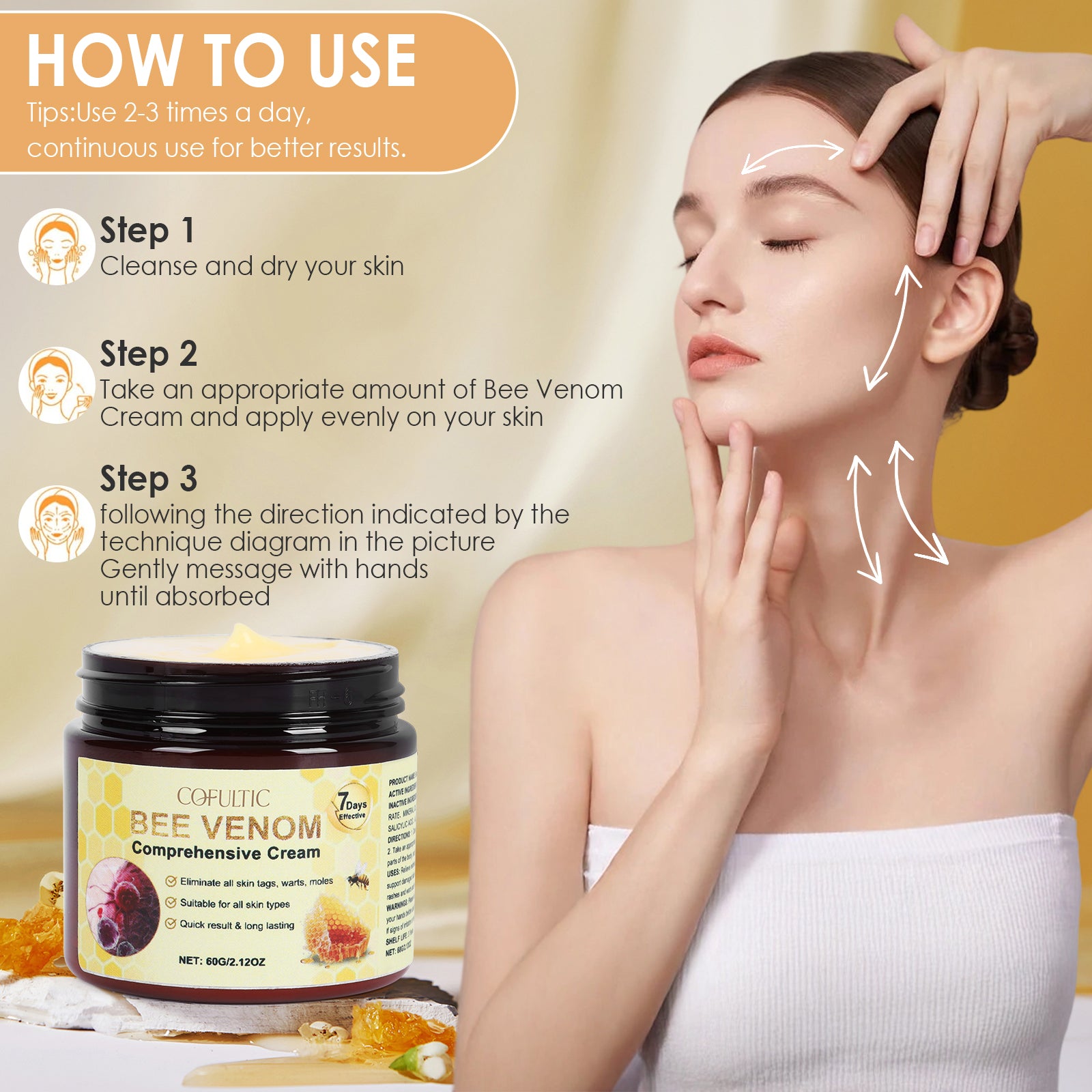 Luxury Gentle Hydrating Body Cream — Daily Nourishing Moisturizer, 60g