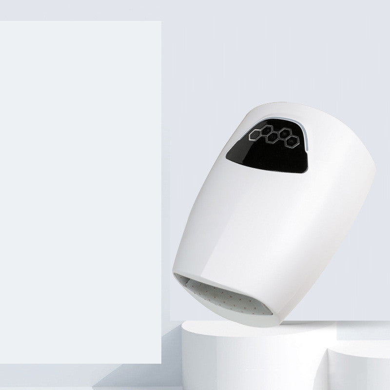 Luxury Smart Hand Massager — Hot Compress, Air Pressure Kneading & Roller Therapy, USB Rechargeable