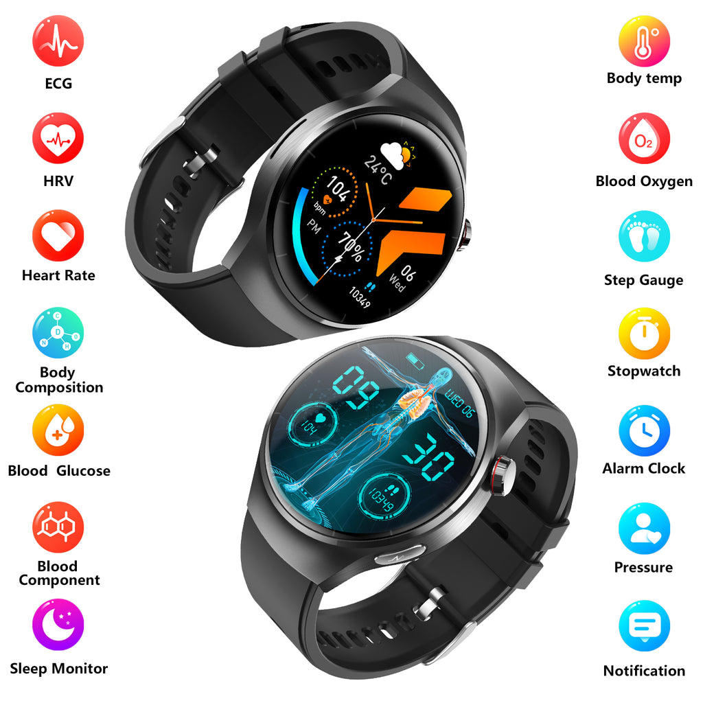 Smart Watch for Men & Women — Bluetooth Call, IP67 Waterproof, Heart Rate, SpO2 & 150+ Sports Modes
