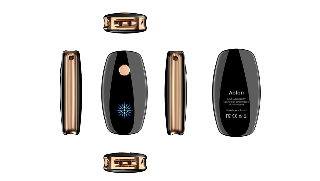 AirWear™ Wearable Negative Ion Neck Air Purifier — Portable Personal Air Purifier for Clean Air Anywhere