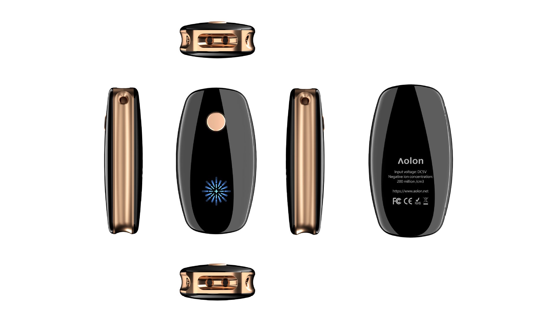 AirWear™ Wearable Negative Ion Neck Air Purifier — Portable Personal Air Purifier for Clean Air Anywhere