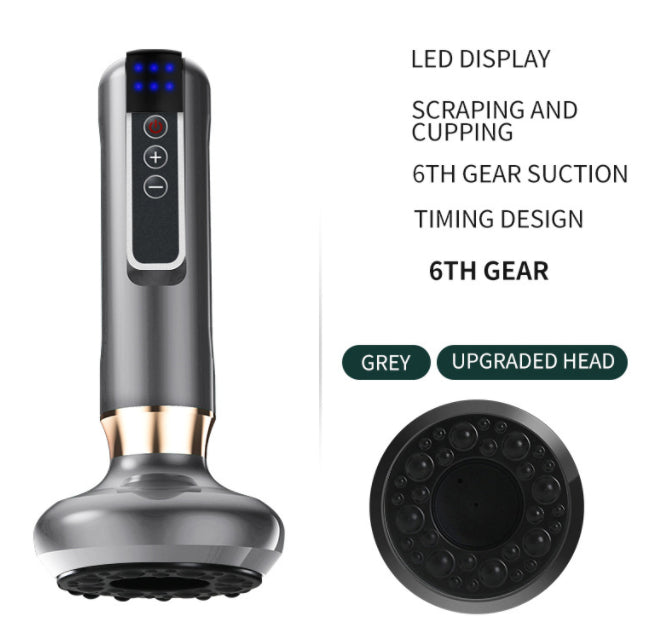 Electric Vacuum Cupping Massager | Body Contouring Sculpting & Gua Sha Wellness Device