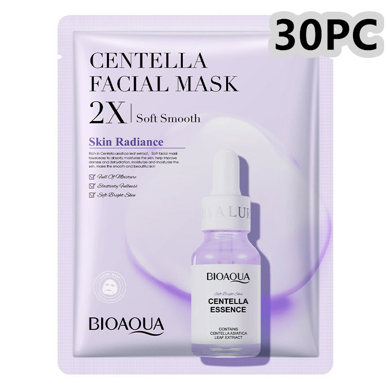 Luxury Korean Face Sheet Mask Bundle — Collagen, Centella, Hyaluronic Acid & Vitamin C Skin Glow Set
