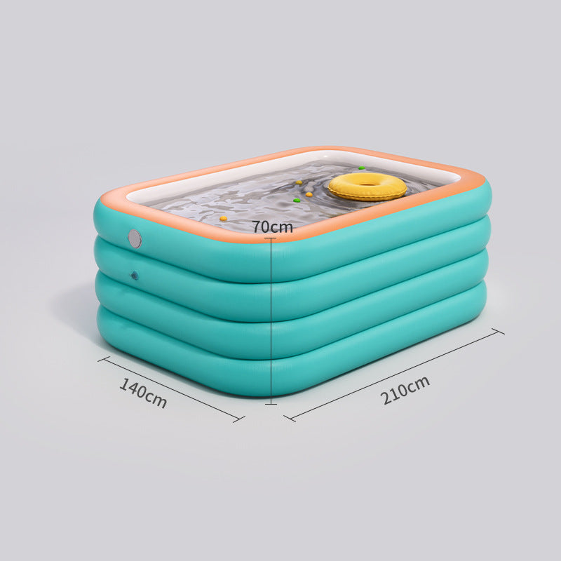 Luxury Summer Inflatable Pool – Outdoor Foldable Swimming Pool