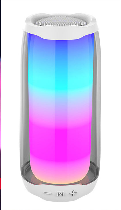AuroraGlow™ RGB Bluetooth Speaker — 360° Color-Changing LED & Wireless Surround Sound