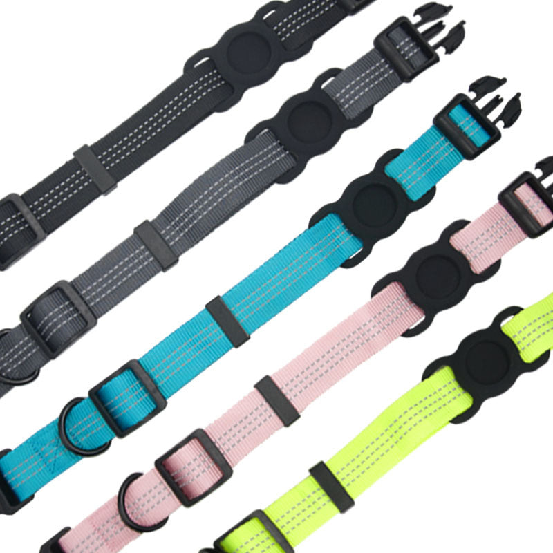 PawShield GPS Tracker Collar Mount – Protective Sleeve Holder for Pet GPS Trackers | 5 Colors, 2 Sizes