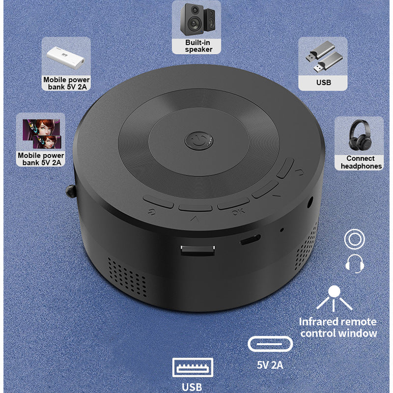 PocketCinema™ Mini Portable Projector — Pocket Home Theater | Movie Night Gift