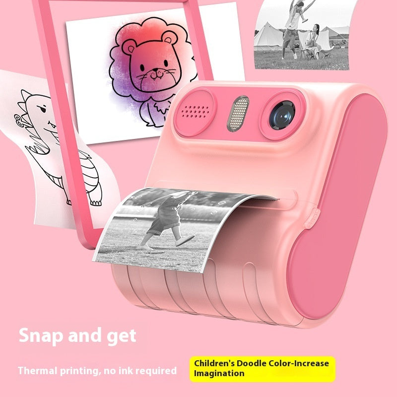 PrintSnap™ Kids Instant Thermal Printing Camera — HD Dual Lens Polaroid-Style Camera for Children