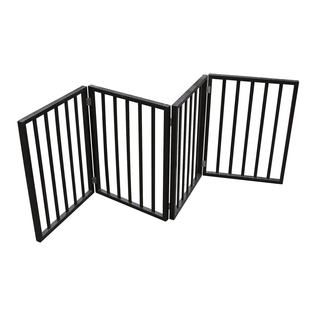 Foldable Pet Gate — Dog & Cat Safety Gate for Doorways, Stairs & Rooms