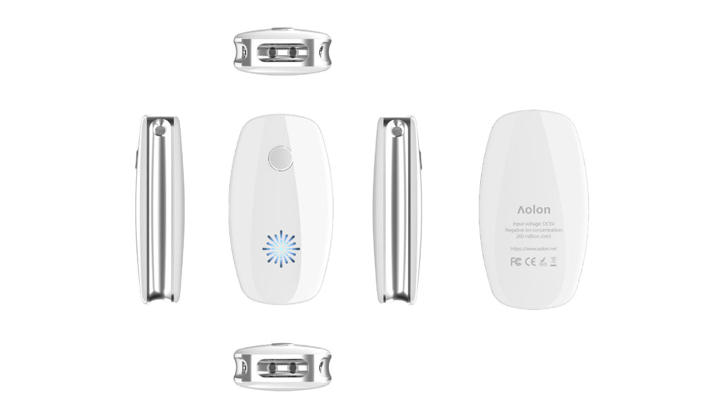 AirWear™ Wearable Negative Ion Neck Air Purifier — Portable Personal Air Purifier for Clean Air Anywhere
