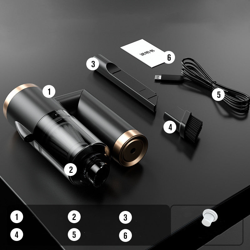 Wireless Rechargeable Car Vacuum Cleaner | 19800Pa Powerful Cordless Handheld