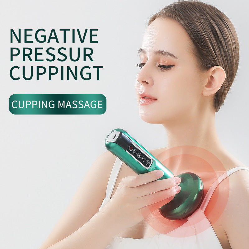 Electric Vacuum Cupping Massager | Body Contouring Sculpting & Gua Sha Wellness Device