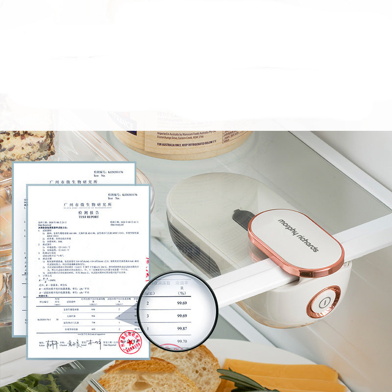 Ozone & Negative Ion Refrigerator Deodorizer Purifier — USB Powered