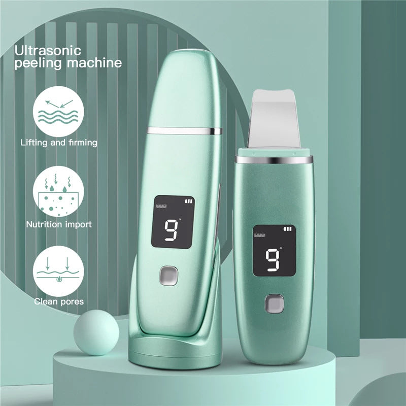 Ultrasonic Skin Scrubber | 4-in-1 Blackhead Remover & Deep Pore Cleansing Beauty Device