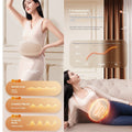 Luxury Electric Abdominal Massager — Hot Compress Stone Massage, Wireless Charging, Constant Temperature