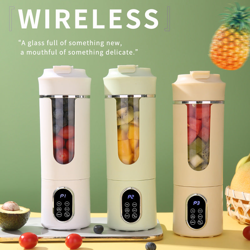 Luxury Portable Rechargeable Juice Blender — Compact Handheld Smoothie Maker for Travel & Home