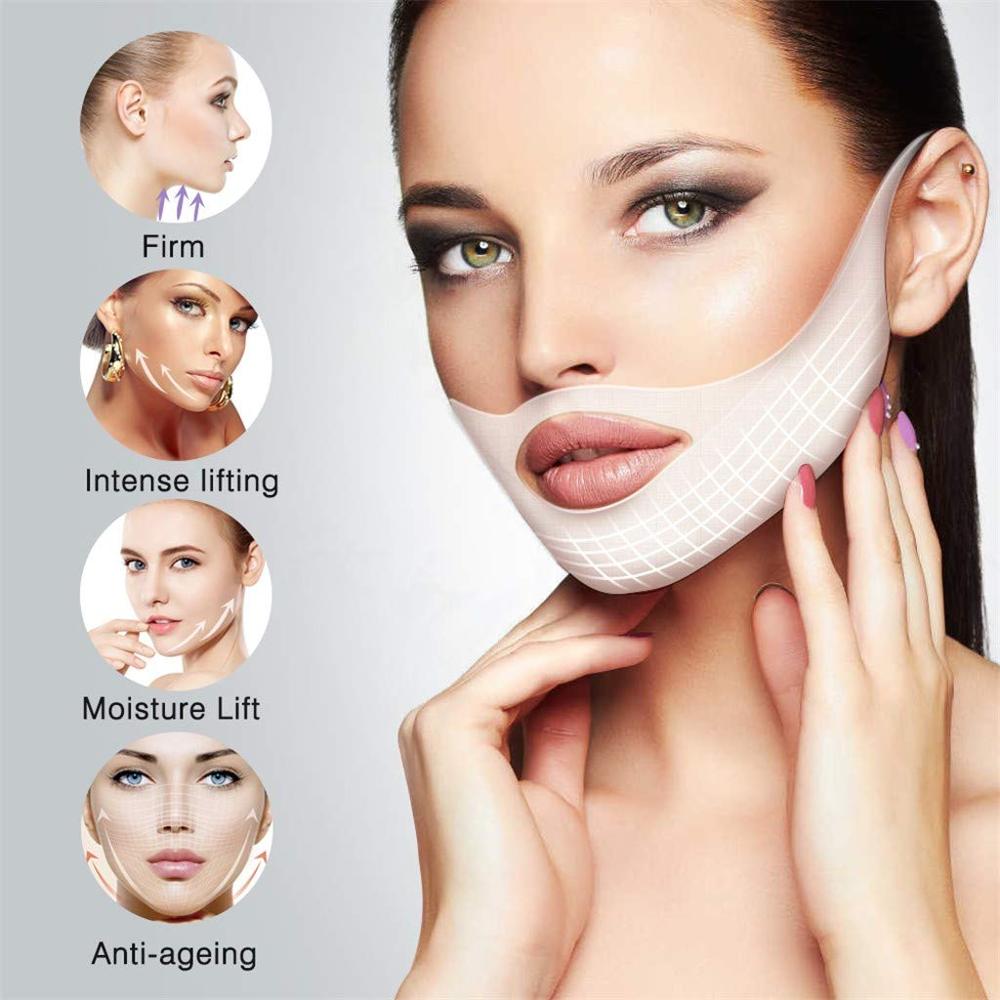 V-Line Face Lifting Mask | Jawline Slimming & Chin Firming Beauty Mask