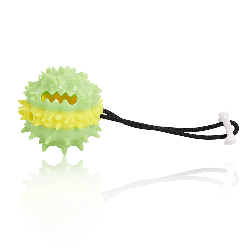 PawTreat 3-in-1 Rope Squeaky Leaking Food Ball Toy – Interactive Treat Dispenser for Cats & Dogs