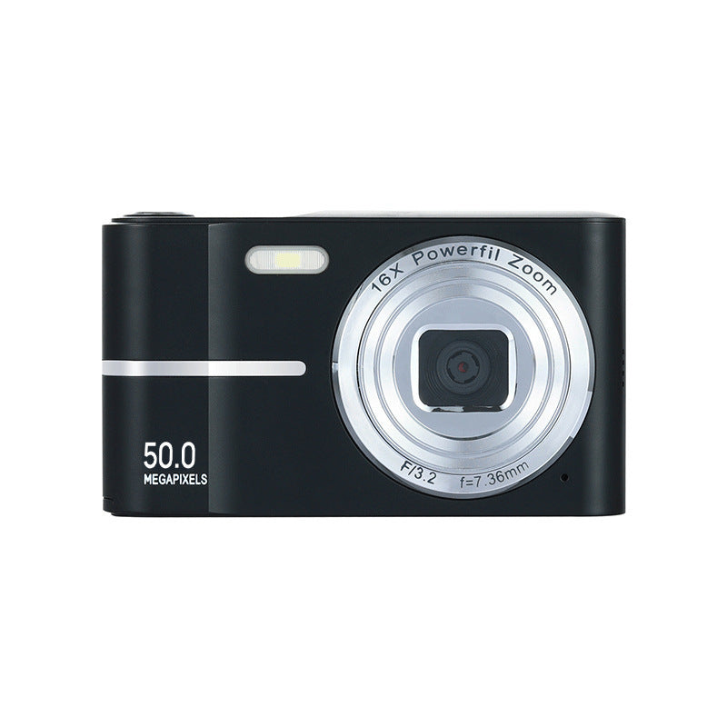 4K Mini Vlogging Camera for Students & Beginners — Pink, Green, Black & White