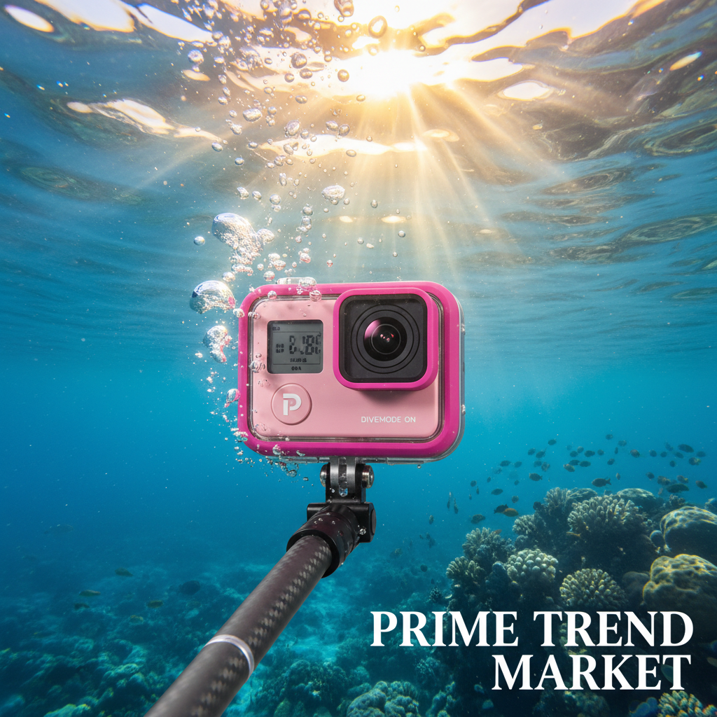 Action Sports Camera — Underwater Shot